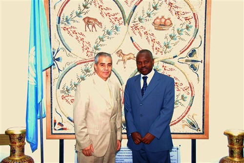 Visit of Melchiade Bukuru - Chief, UNCCD Liaison Office in New York Secretariat of the Convention on Biological Diversity