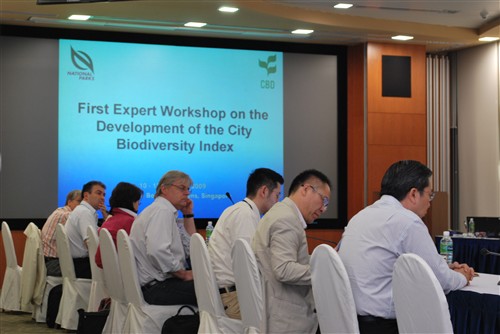 Feb. 2009 Expert Workshop on the Development of The Singapore Index on Cities' Biodiversity (CBI) National Parks Board, Singapore