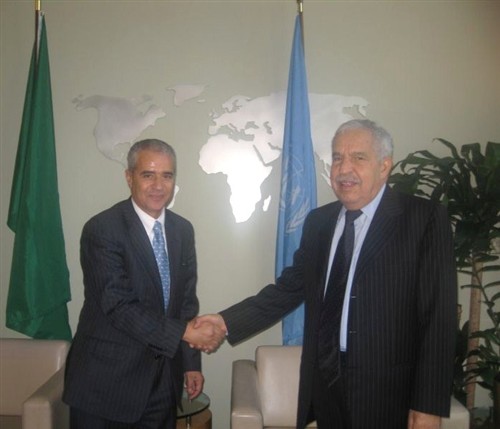 Meeting with the H.E. Dr. Ali Abdussalam Treki, President of the UNGA 64th session Secretariat of the Convention on Biological Diversity