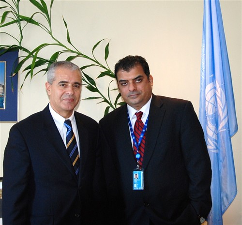 Visit of Mohamed Abdelhalim, UN Radio Secretariat of the Convention on Biological Diversity