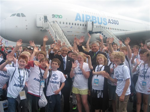 Future's Day - an Airbus event at the Farnborough Air Show 2010 Secretariat of the Convention on Biological Diversity