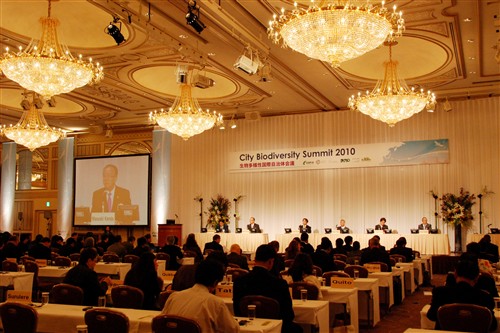 City Biodiversity Summit 2010 in Nagoya Secretariat of the Convention on Biological Diversity
