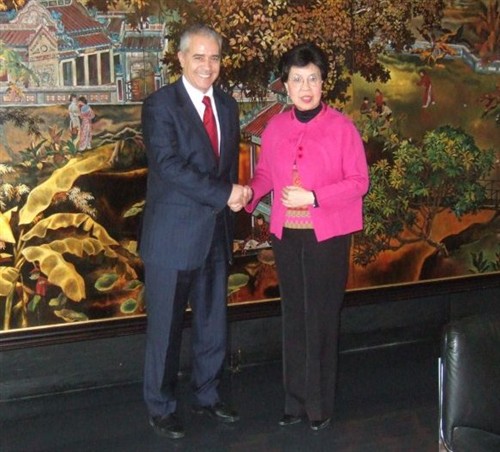 Meeting with Margaret Chan, WHO Director General WHO