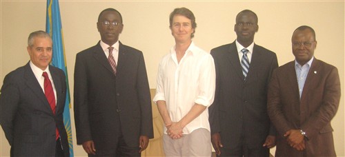 Meeting with the Rwandan senior officials, UN Goodwill Ambassador for Biodiversity and UNDP-Rwanda Resident Coordinator Secretariat of the Convention on Biological Diversity