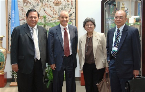 Visit of Philippine delegation Secretariat of the Convention on Biological Diversity