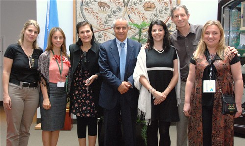 Visit of a delegation from Paraná, Brazil Secretariat of the Convention on Biological Diversity