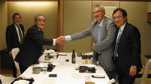 Meeting with the Chairman of AEON and senior officials of the Government of Japan Secretariat of the Convention on Biological Diversity