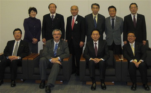 Meeting with members of GLOBE-Japan Secretariat of the Convention on Biological Diversity