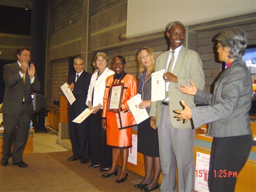 Baobab Award Ceremony for the Managerial Service Award Category 