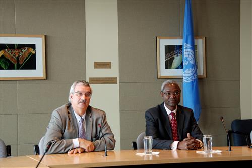 Visit of Ibrahim Thiaw, UNEP Deputy Executive Director Secretariat of the Convention on Biological Diversity