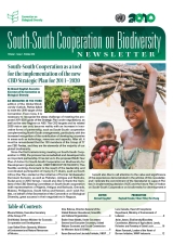 South-South Cooperation on Biodiversity Newsletter Vol. 1 Issue 1 October 2010