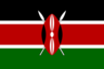 Country flag of Kenia