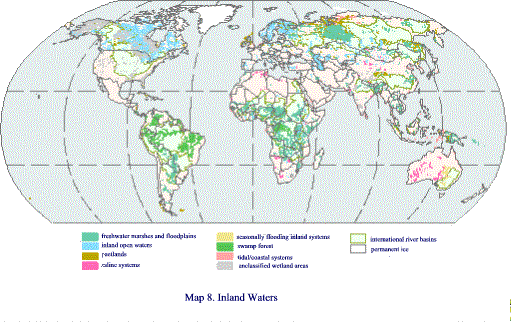 orinoco river on map. Map 8