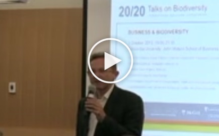 20/20 Talks: Aichi Biodiversity Target 14 by Claude Fromageot