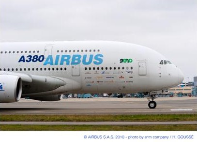 Airbus A380 flies the flag for the International Year of Biodiversity Airbus