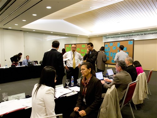 Discussions amongst participants 