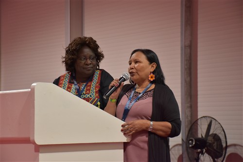 Remarks from Mrs. Lucy Muleneki and Mrs. Florina Lopez Miro CBD Secretariat