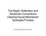 Stockholm Convention: The Basel Stockholm and Rotterdam Conventions Clearing-House Mechanism Synergies Process