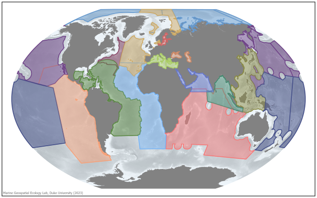 EBSAs regions on the world