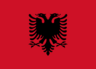 Country flag of Albania