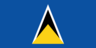 Country flag of Saint Lucia