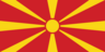 Country flag of North Macedonia