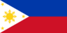 Country flag of Philippines