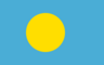 Country flag of Palau