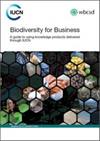  Biodiversity for business: A guide to using knowledge products delivered through IUCN (2014)