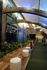 Booths from the Exhibition and the Implementation Fair at the Expotrade Hall.