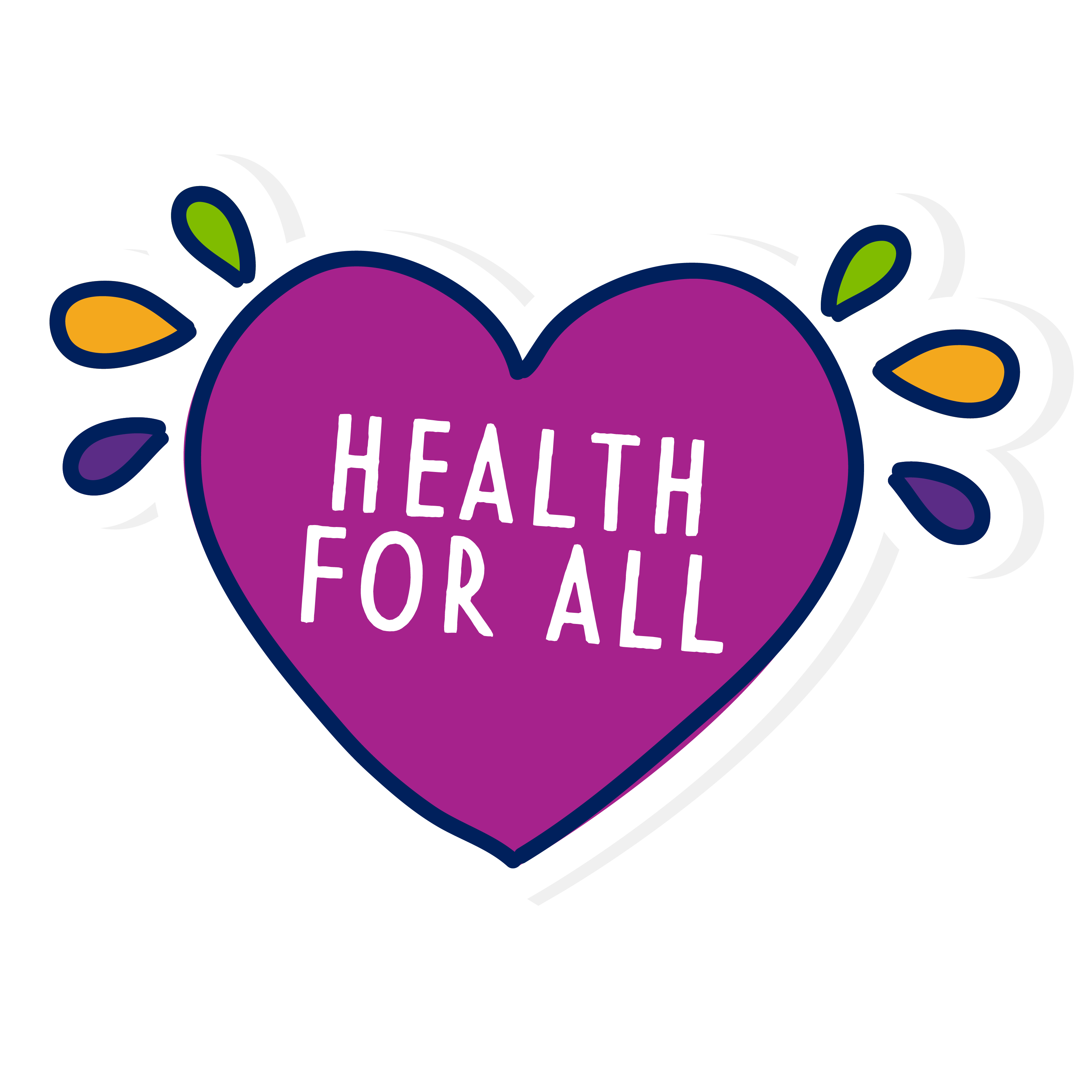 health for all graphic asset