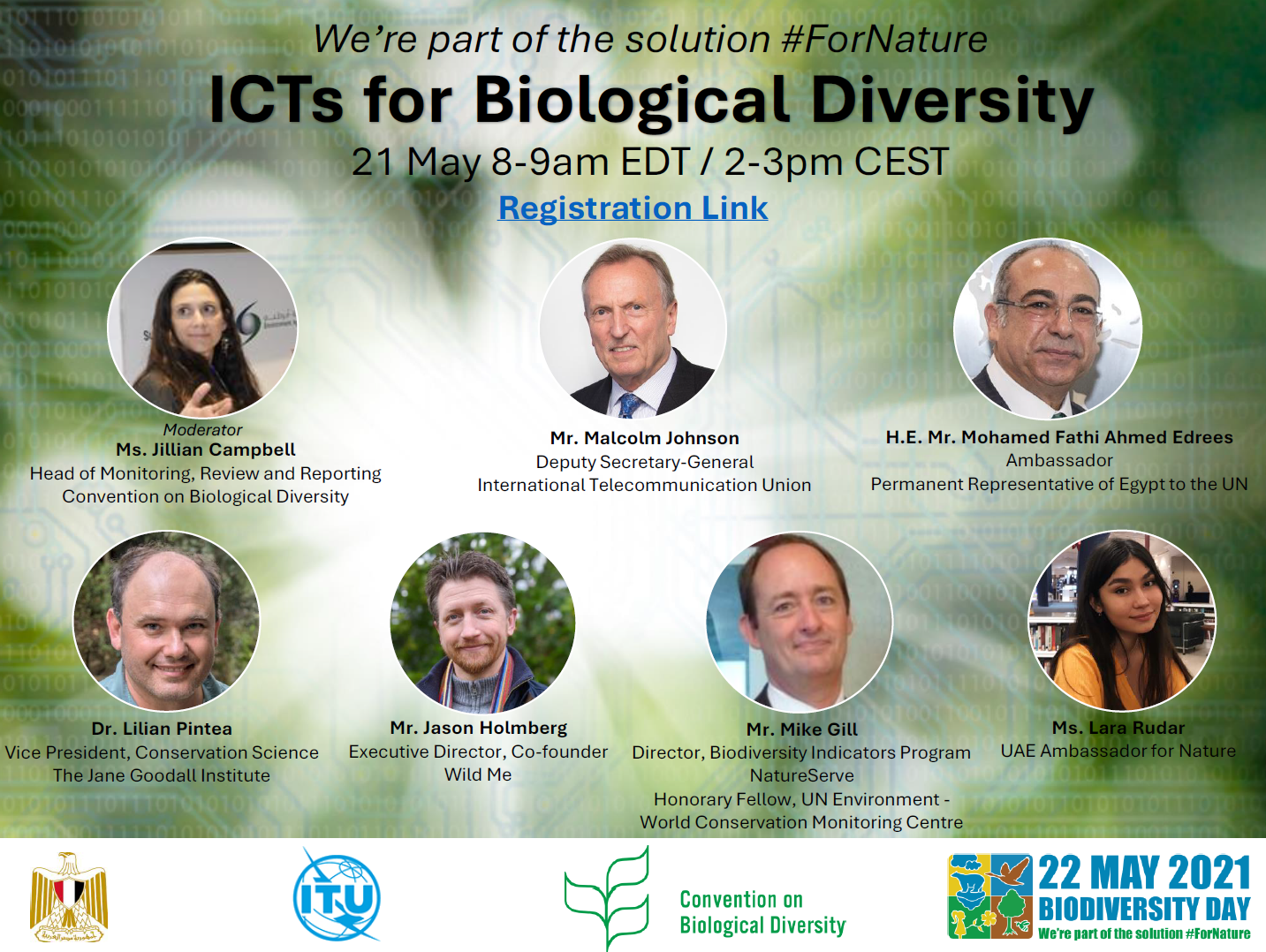 ICTs for biological diversity 2021