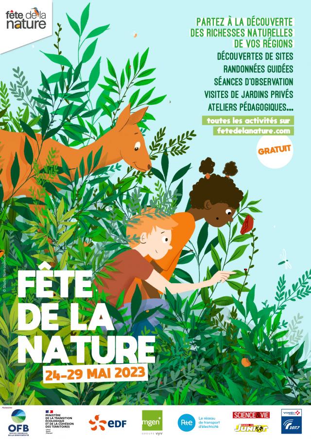 Affiche de la 17e édition de la Fête de la Nature