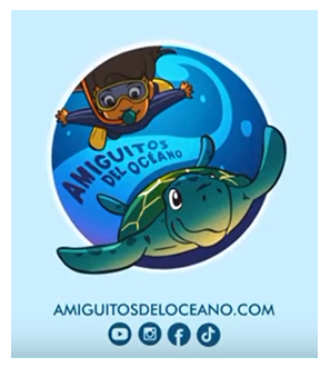 logo of the Amiguitos del Océano Foundation