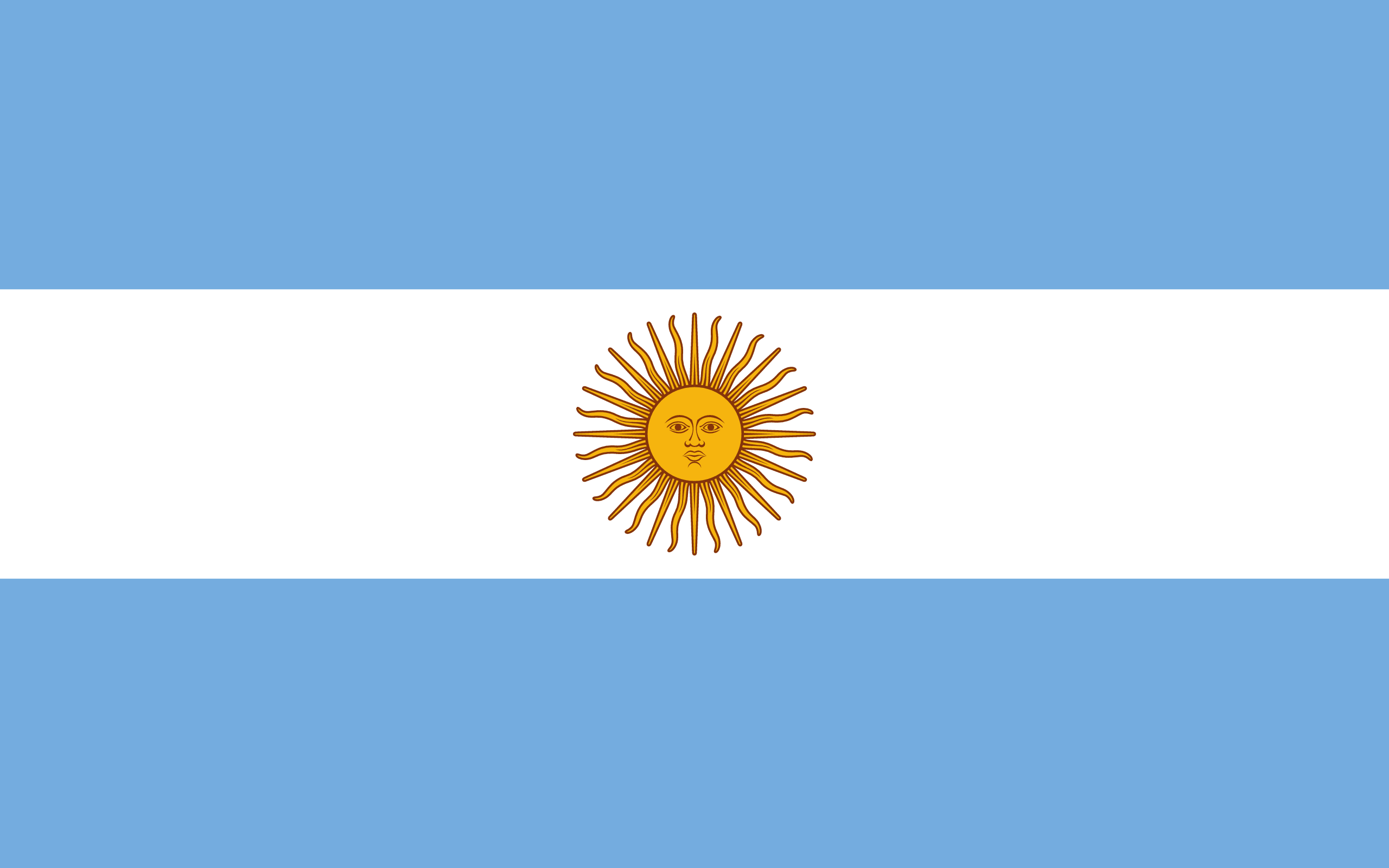 Flag: Argentina