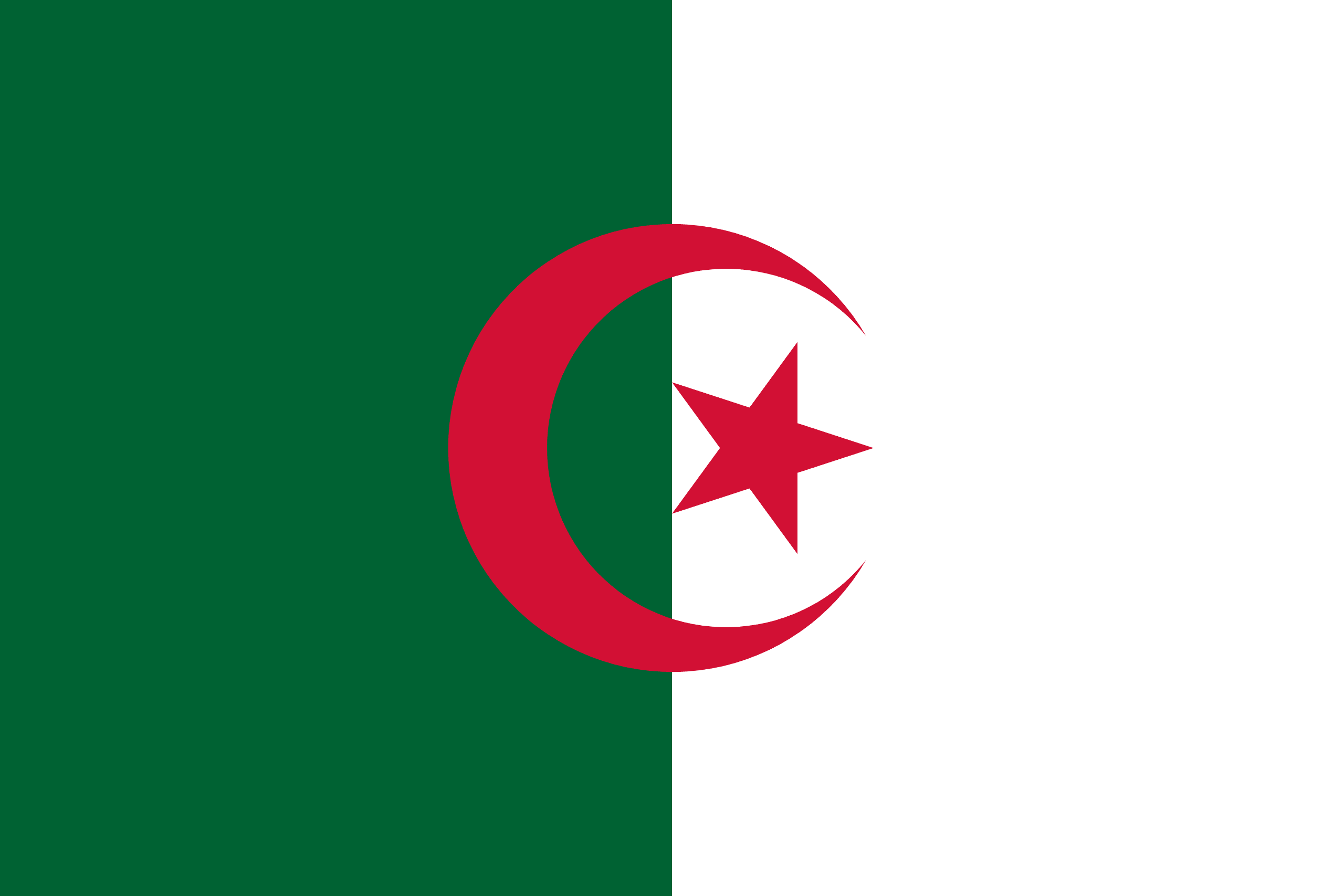 Flag: Algeria
