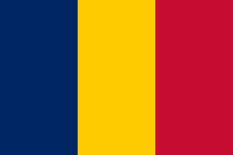 Flag: Chad