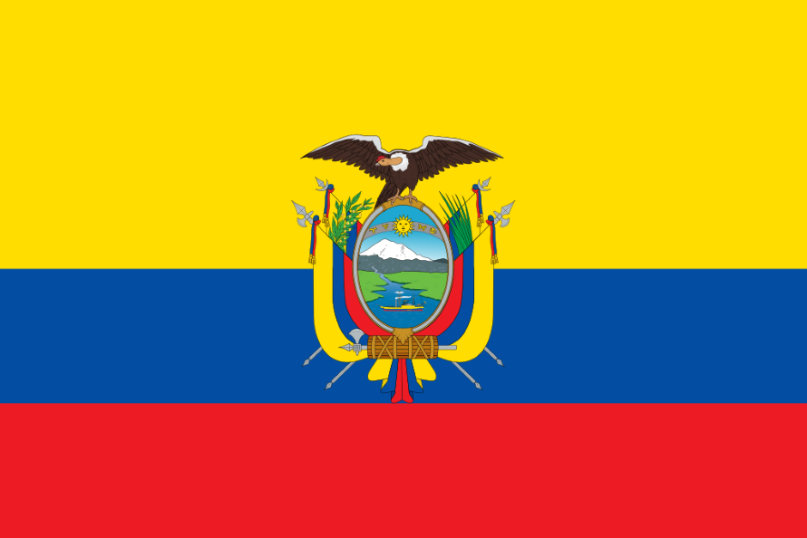 Flag: Ecuador