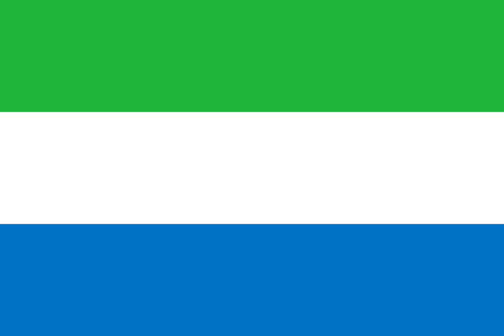 Flag: Sierra Leone