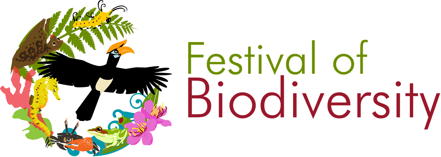 logo of the festival of biodiversity 2023 in Singapore