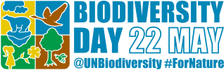 Biodiversity Day logo custom handle
