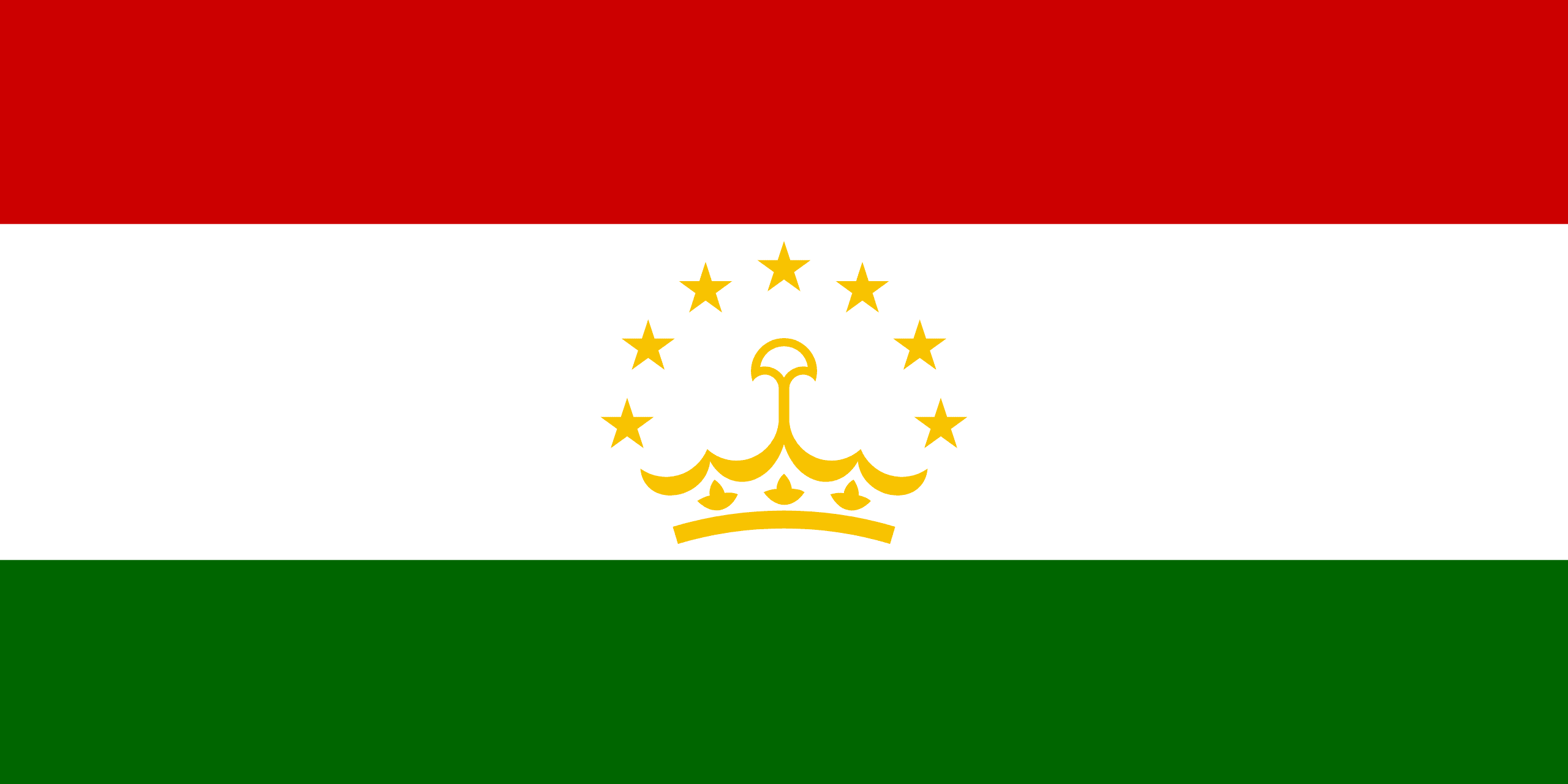 Flag: Tajikistan