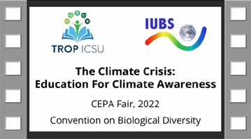Watch the TROP ICSU presentation at CEPA Fair 2022 at COP15